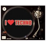 I LOVE TECHNO Slipmat