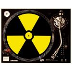 Slipmat Radioactive black / yellow